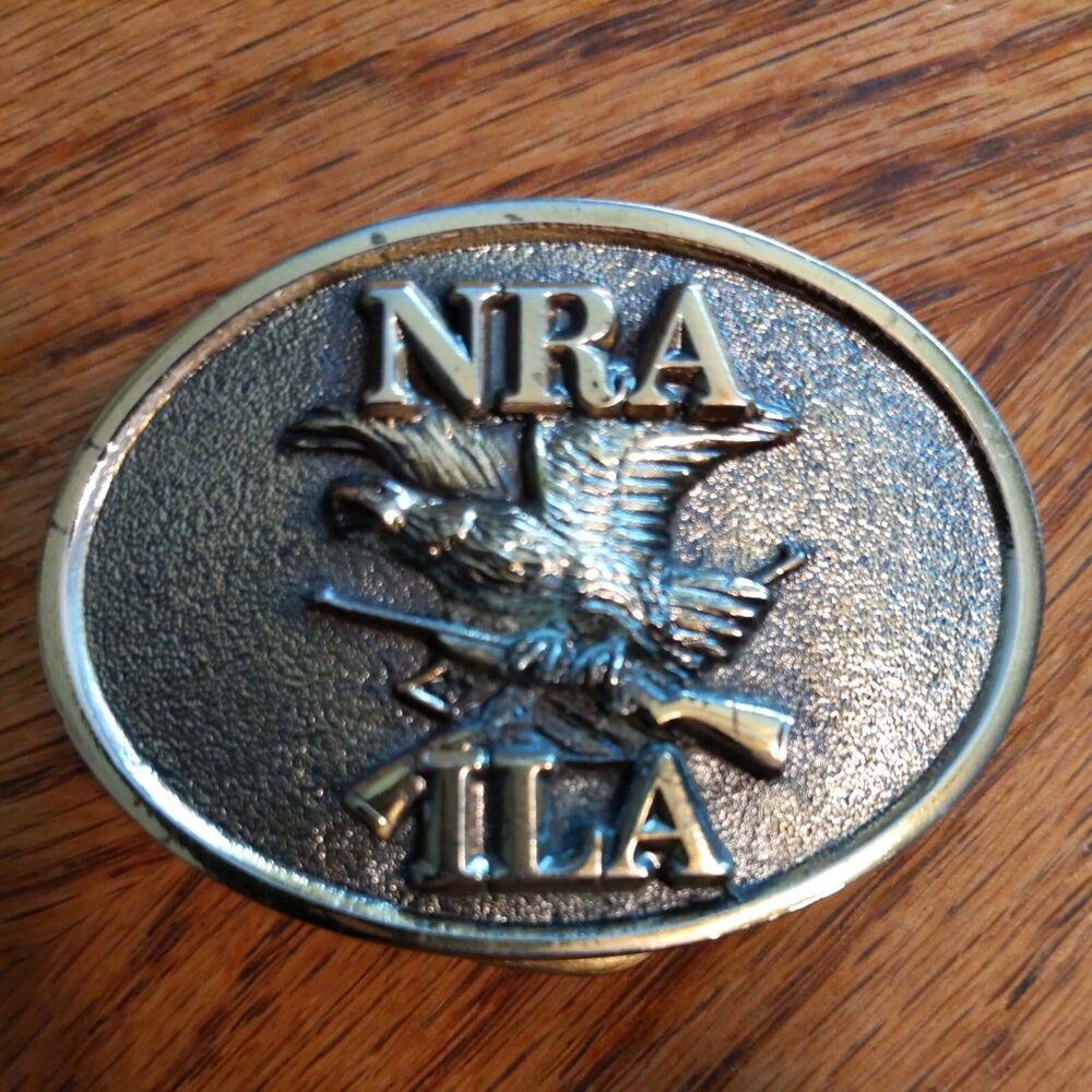 NRA belt buckle made in the USA
